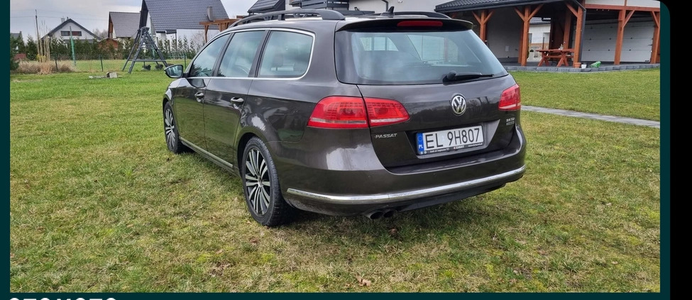 Volkswagen Passat cena 42500 przebieg: 265000, rok produkcji 2014 z Łódź małe 22